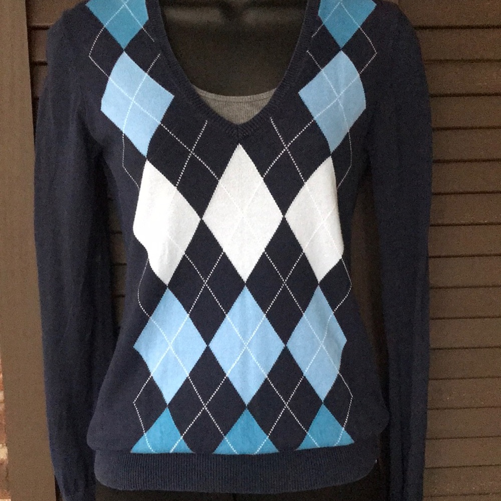 Gap Argyle Sweater